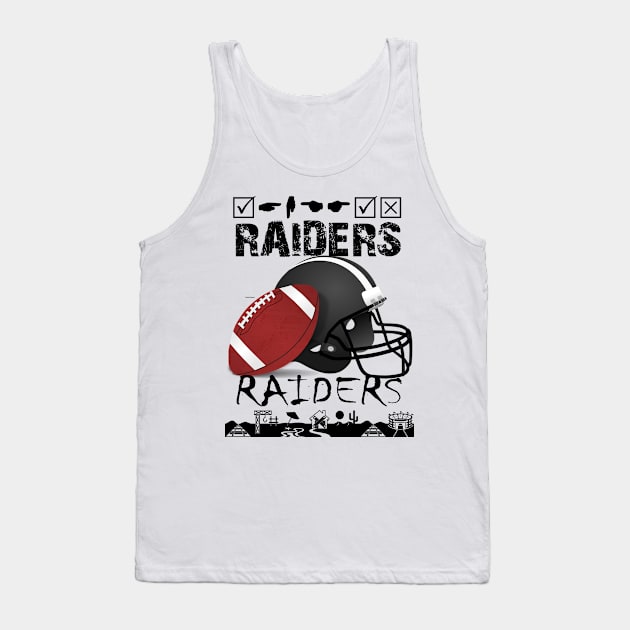 raiders Tank Top by STAR SHOP